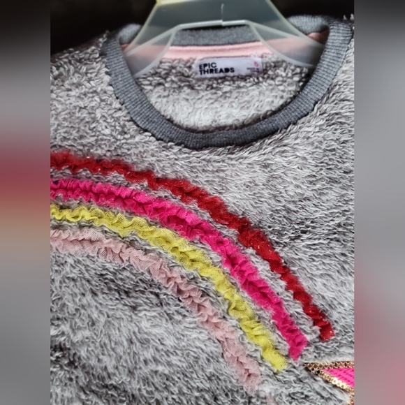 Epic Thread Cozy Rainbow Sweater - Picture 3 of 4